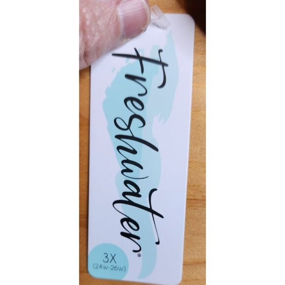 Plus Sz Freshwater Purple Floral Surplice Cross Lace Back One-Piece Swimsuit 3X - Picture 6 of 13